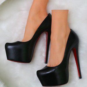 Christian Louboutin Black DAFFODIL 38.5
